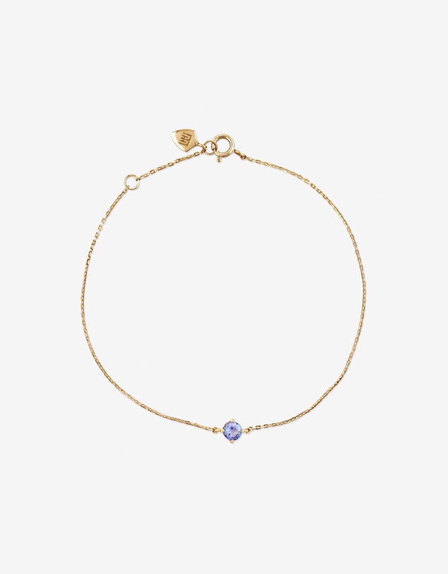 Michael Hill - Bracelet with Tanzanite in 10kt Yellow Gold