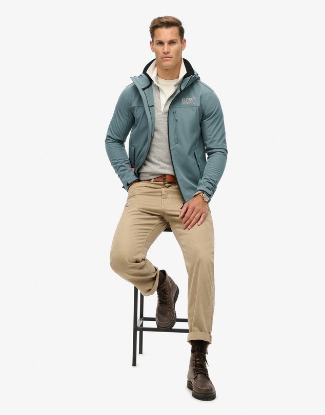 Superdry - Hooded Soft Shell Trekker Jacket