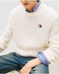 Tommy Jeans - Regular Cosy Texture Badge Sweater