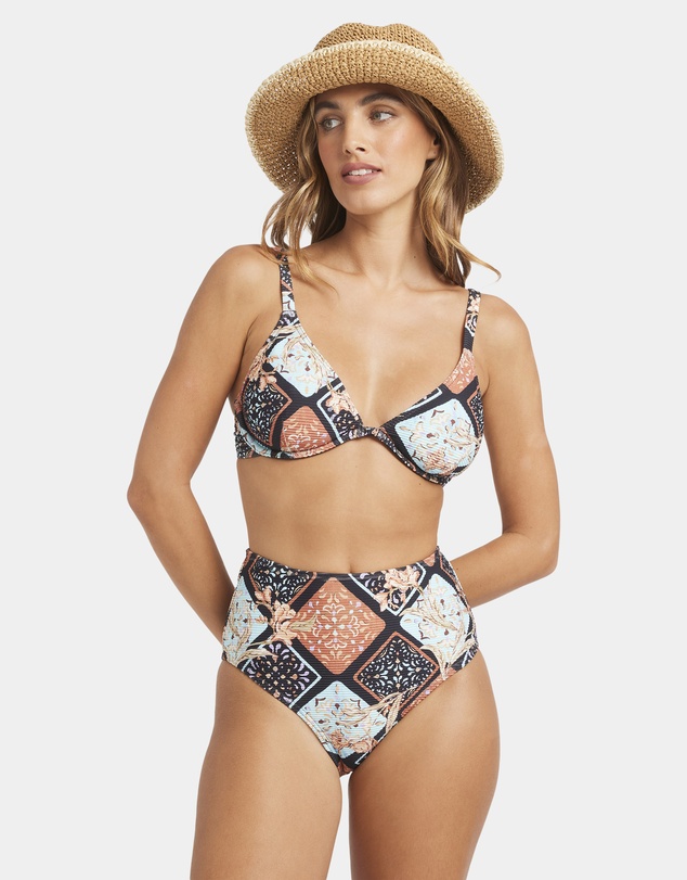Billabong - Womens Forever Folk Hi Retro Bikini Bottom