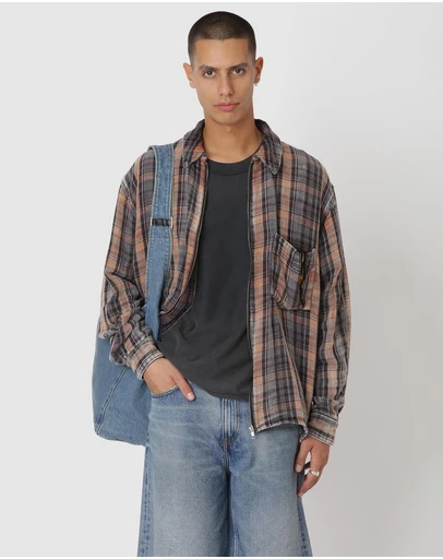 Won Hundred - Zayne Zip Shirt