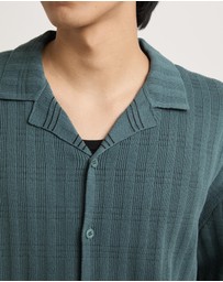 Arvust - Hayes Knit Short Sleeve Resort Shirt