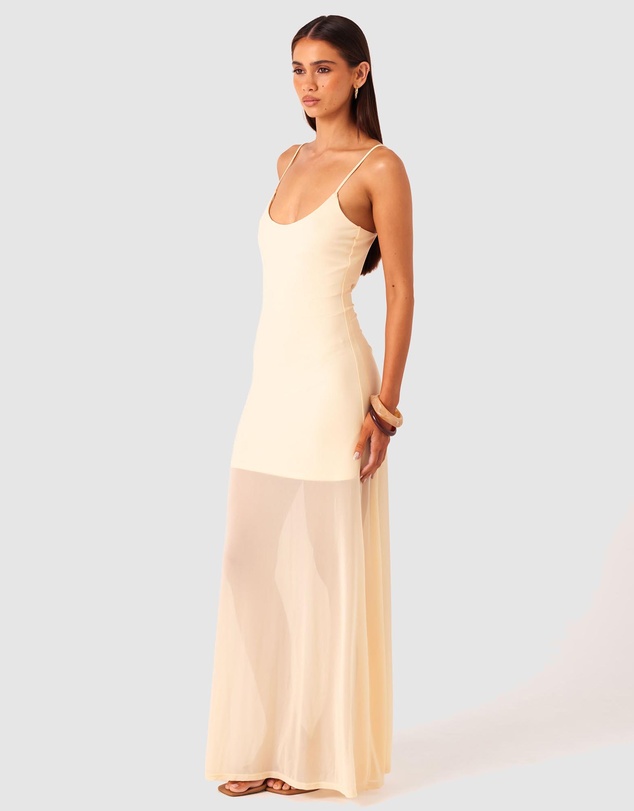 SNDYS - Alessandra Mesh Maxi Dress