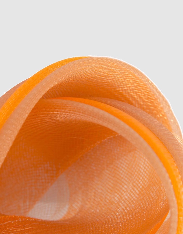 Fillies Collection - Bespoke Orange Racing Fascinator