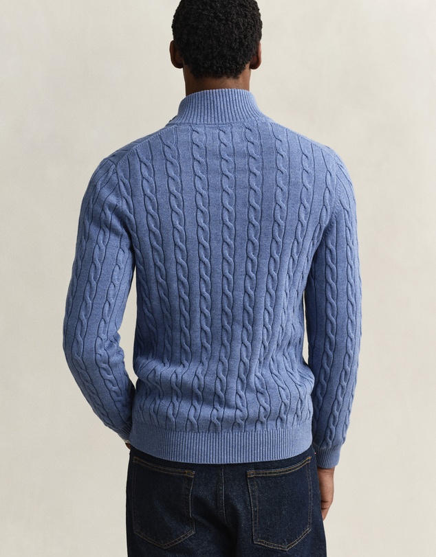 Gant - Cotton Cable Half Zip