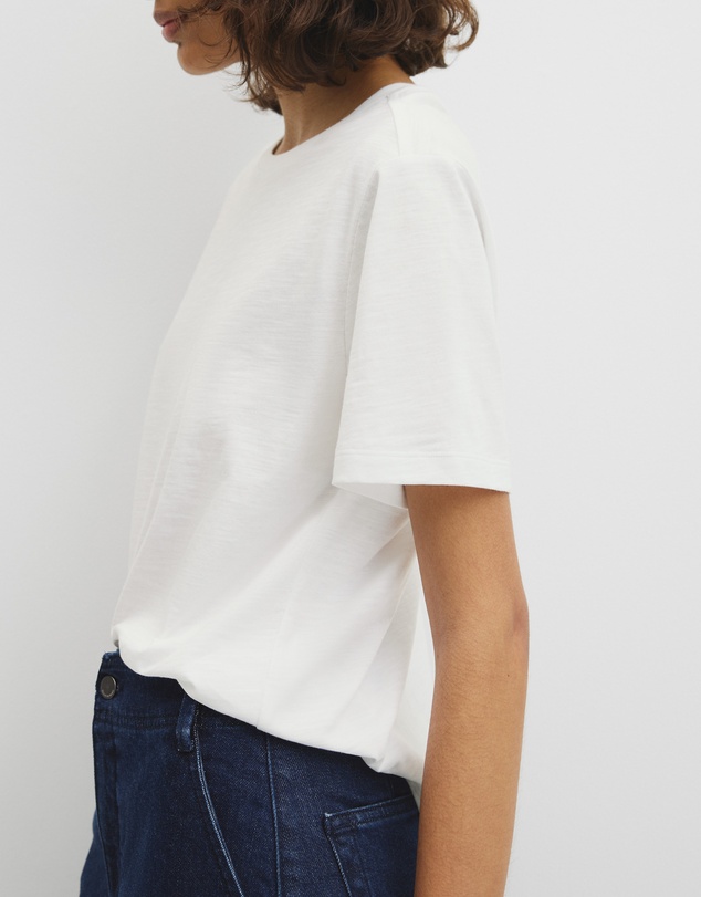 Country Road - Textured Short Sleeve Slub T-shirt
