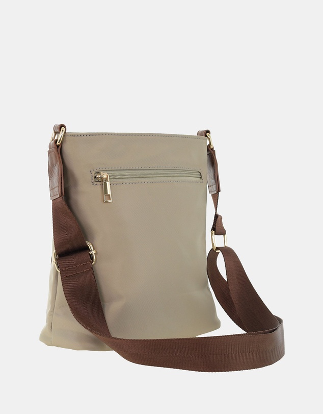 Pierre Cardin - Pierre Cardin RFID Lightweight Nylon Crossbody Bag