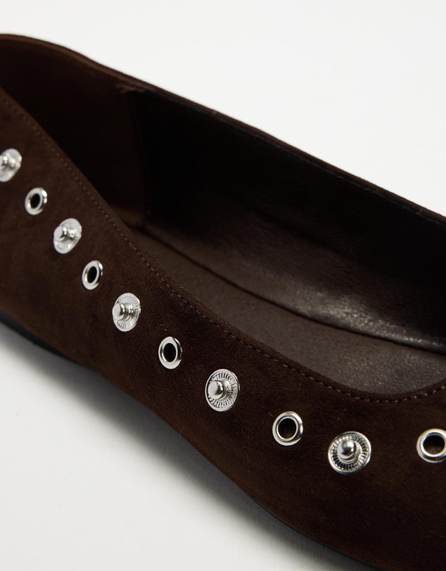 Dazie - Esme Stud Ballet Flats