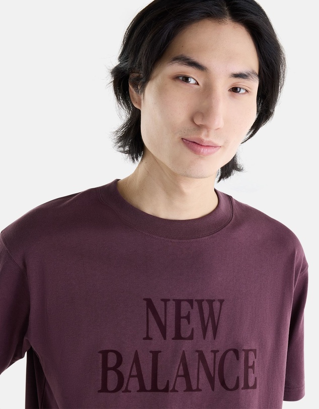 New Balance - Athletics Flocked Logo T-Shirt