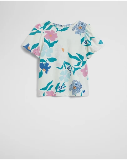 Country Road - Australian Cotton Short Sleeve Yardage Print T-shirt