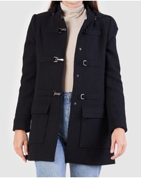 Amelius - Blaze Wool Hooded Jacket Coat