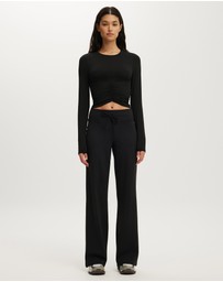 Cotton On Body Active - Active Ruched Front LS Top