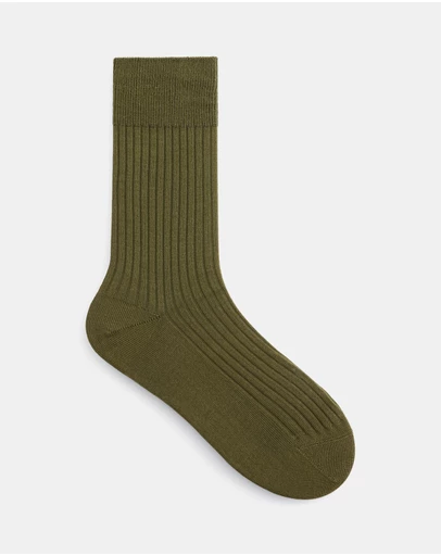 & Other Stories - Silk-Blend Ribbed Socks