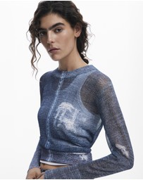 Desigual - Distressed sweater