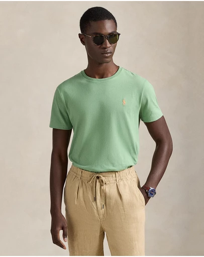 Polo Ralph Lauren - Custom Slim Fit Jersey Crewneck T-Shirt