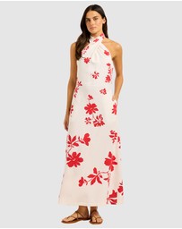 Seafolly - Mayflower Halter Maxi Dress