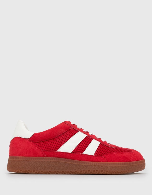 Betts - Wider Fit Berkleigh Lace-Up Casual Sneakers