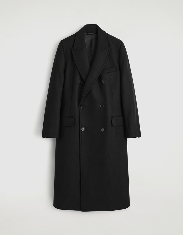 COS - Double-Breasted Wool Long Coat