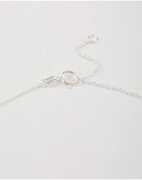 Lovisa - Sterling Silver Puffy Heart Pendant Necklace