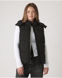 Decjuba Kids - Decjuba Hooded Puffer Vest - Teens