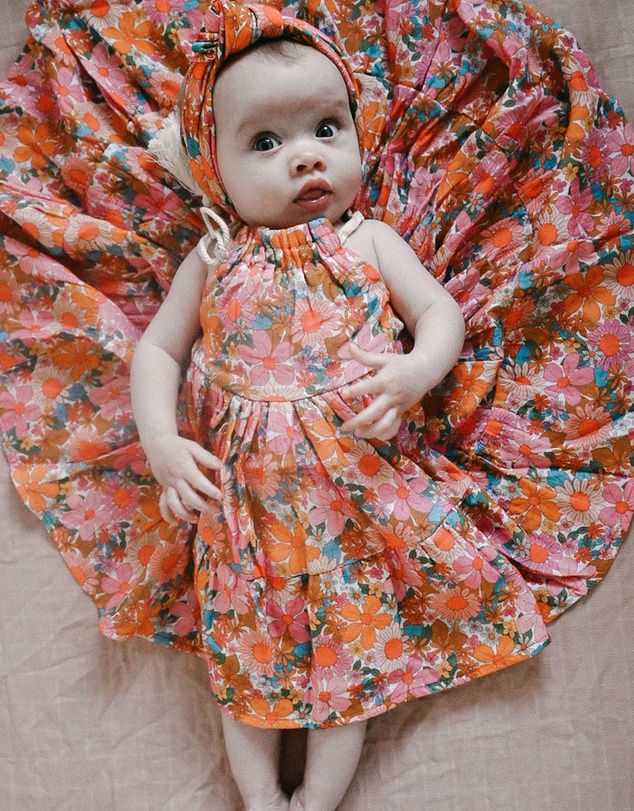 WITH LOVE FOR KIDS - Cotton Muslin Dress - Babies - Kids