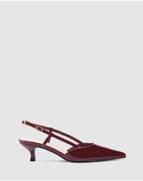 Verali - Lucas Slingback Kitten Heels