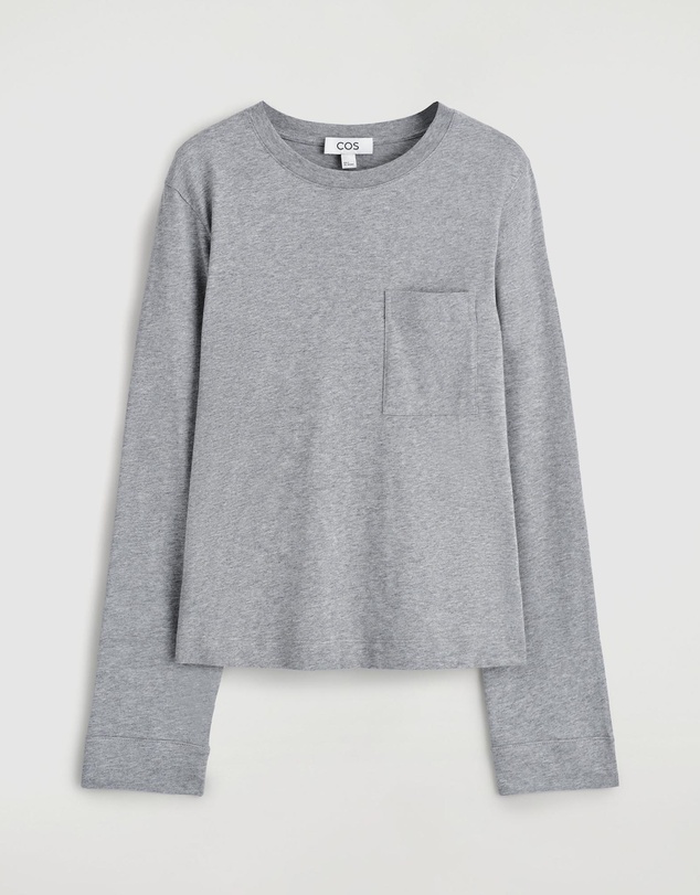 COS - Cotton Long-Sleeved T-Shirt
