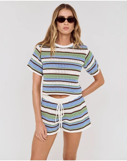 MINKPINK - Bellise Crochet Shorts
