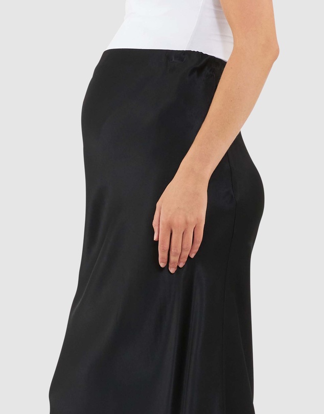 Ripe Maternity - Crystal Satin Skirt