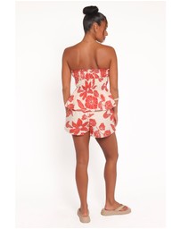 Petal & Pup - Luna Short Set - Red Floral