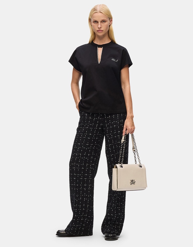 Karl Lagerfeld - Embellished Relaxed T-Shirt