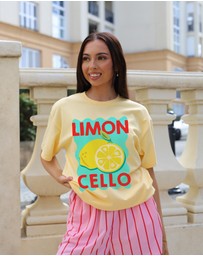 Vacancy Co - Limon Cello Tee
