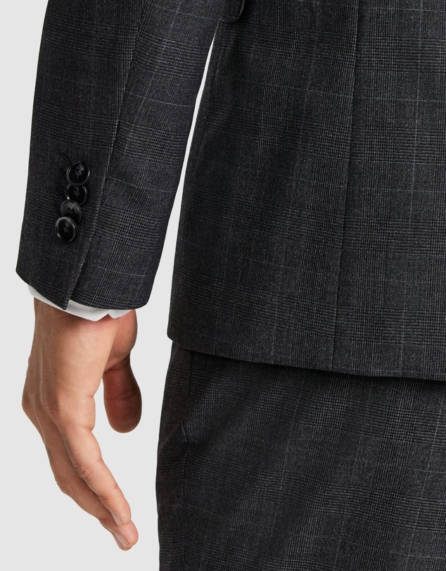 Tarocash - Lev Slim Check Suit Jacket