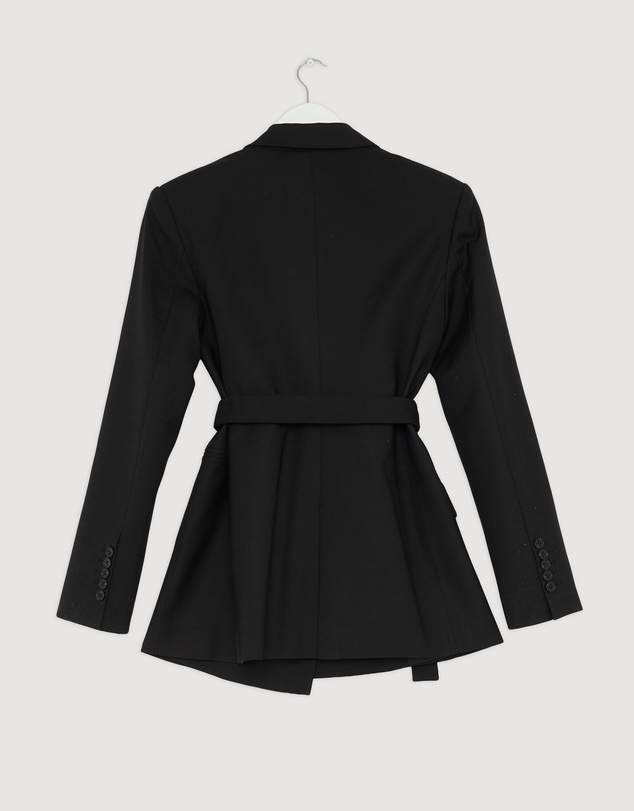 Revibe - Repaired Shona Joy Castro Belted Blazer - AU 6
