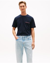 Tommy Hilfiger - Global Stripe Pocket Pique Jersey T-Shirt