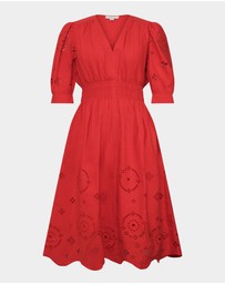 Forcast - Ali Embroidered Dress