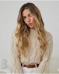 Esther & Co - Hadi Knit - Latte