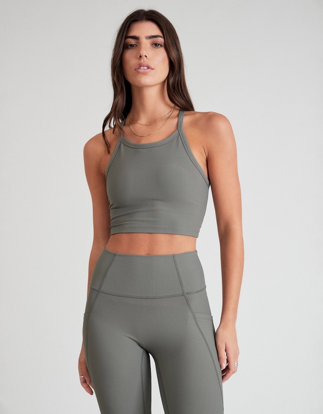 All Fenix - Eco Rib Strap Racer Crop