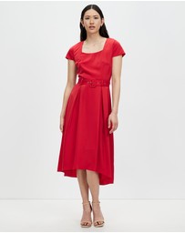 Pink Ruby - Wonderful Moments Cap Sleeve Dress