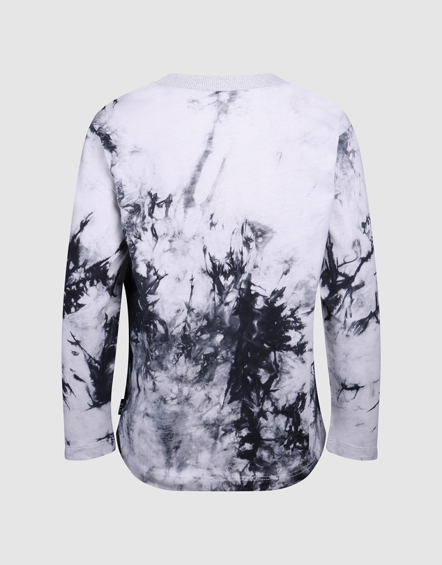 Rock Your Kid - Ace Spade Long Sleeve Tie Dye T-Shirt