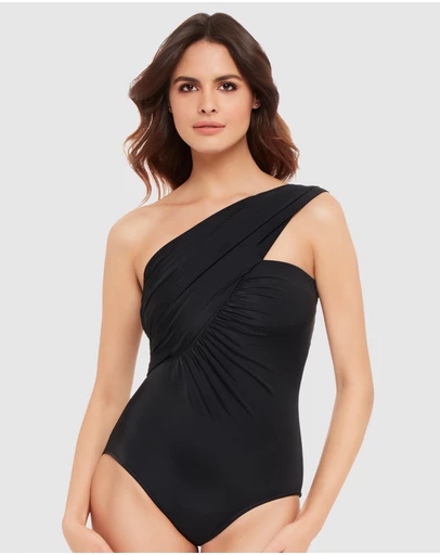 Magicsuit - Goddess One Shoulder Strapless Tummy Control Swimsuit