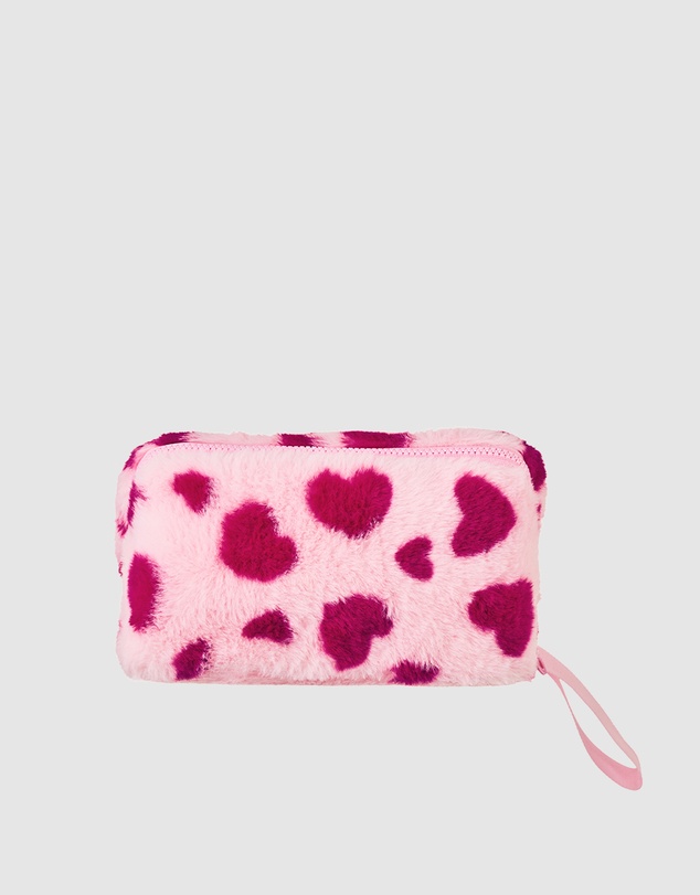 Allkinds - Fluffy Hearts Cosmetic Bag
