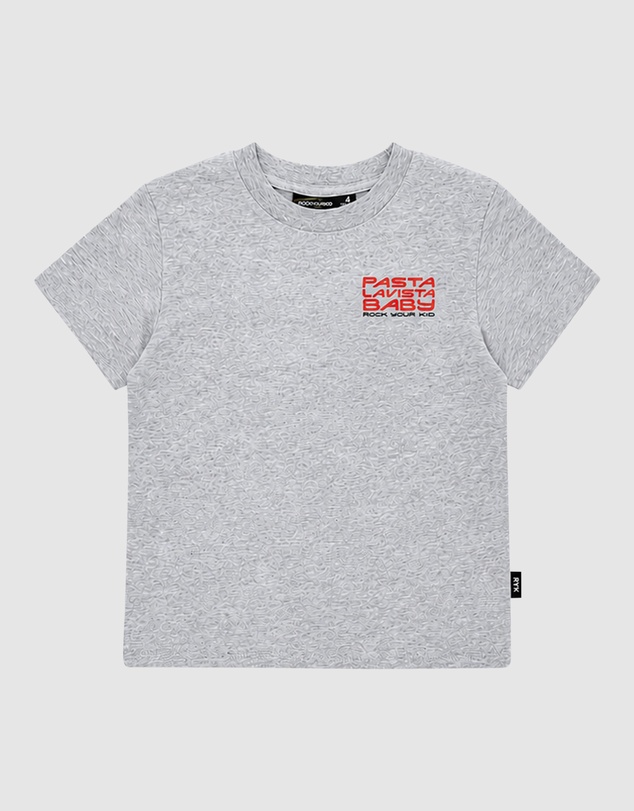 Rock Your Kid - Jet Tee in Grey Marle