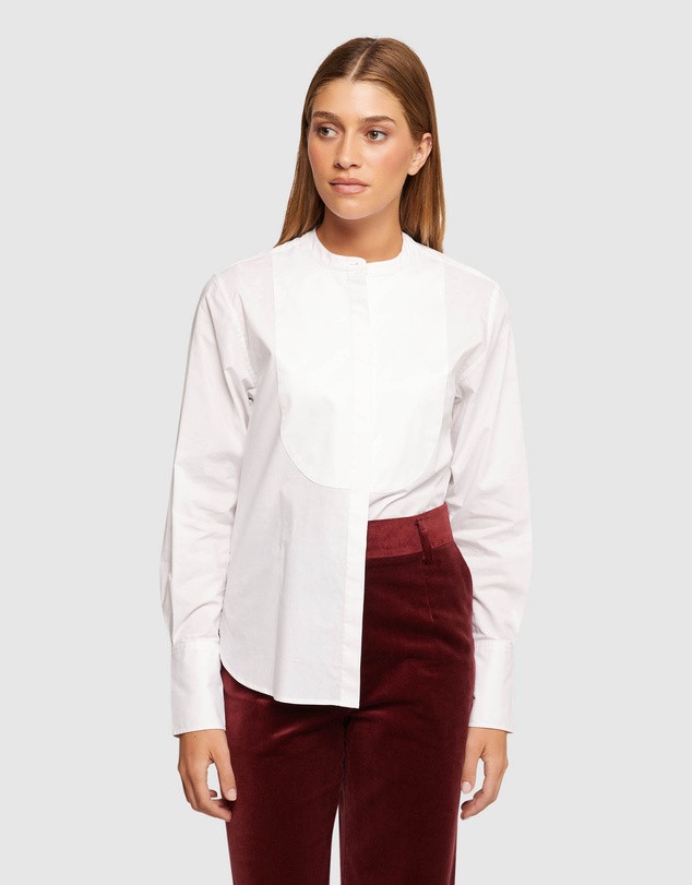Oxford - Leila Bib Front Shirt