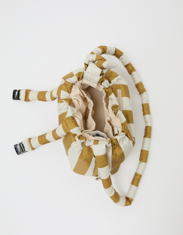 Phile - Pram Caddy - Gold Stripes