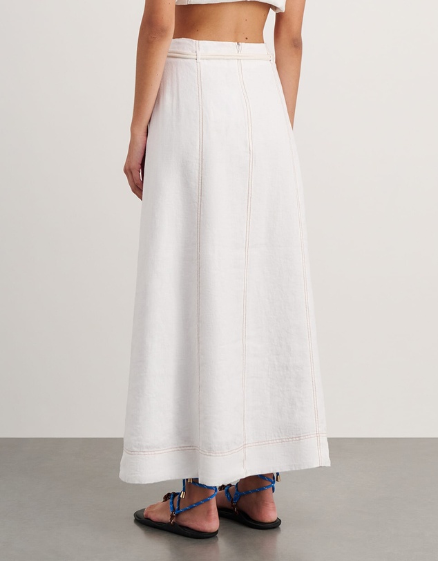Jag - Sabine Linen Maxi Skirt
