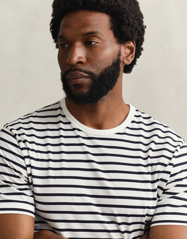 Gant - Pima Stripe T-Shirt