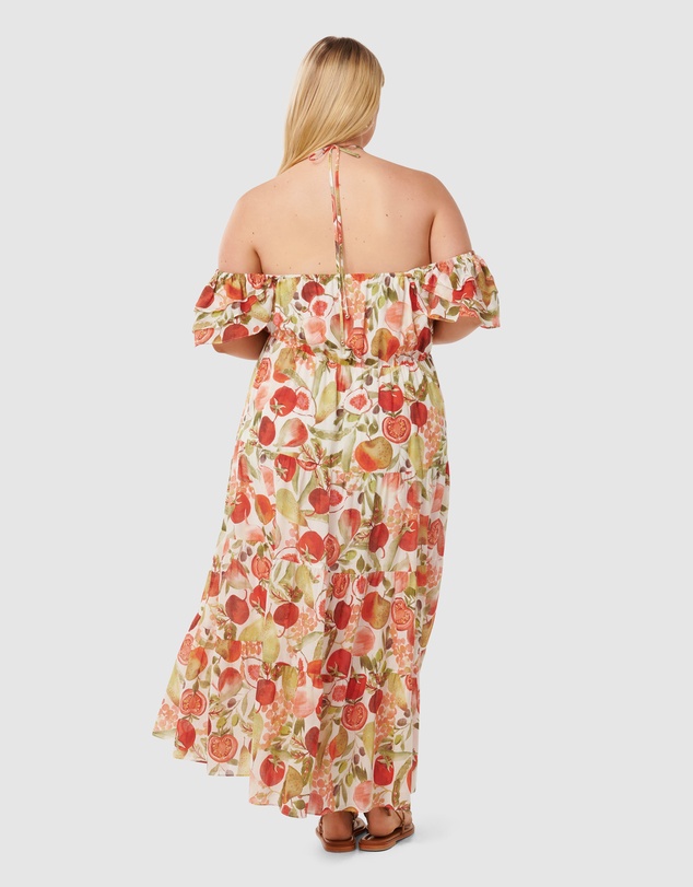 Forever New Curve - Florrie Flutter Sleeve Midi Dress