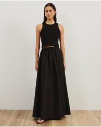 Atmos&Here - Carrie Cotton Maxi Skirt