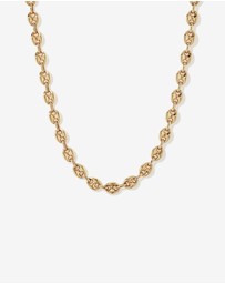 Michael Hill - Puff Anchor Chain Necklace in 18kt Gold Vermeil